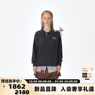 毛衣银泰百货 13DE 女士Polo领假两件针织衫 秋冬新款 300178 MARZO