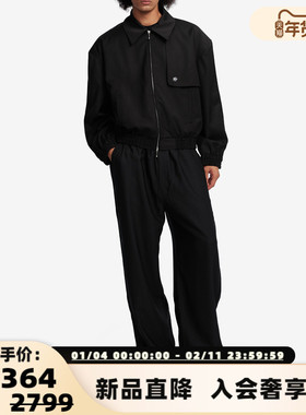 PROJECTJOIN 25秋冬新款非对称挡片镶边夹克外套银泰百货 300228