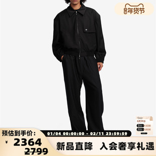 PROJECTJOIN 25秋冬新款非对称挡片镶边夹克外套银泰百货 300228