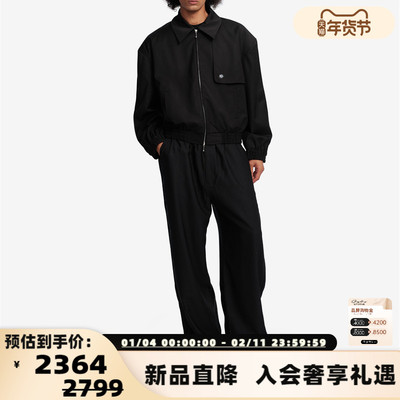 PROJECTJOIN 25秋冬新款非对称挡片镶边夹克外套银泰百货 300228