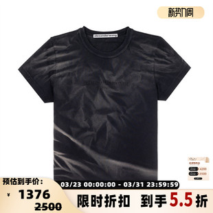 T恤银泰百货 女士棉质圆领印花短袖 301574 WANG ALEXANDER