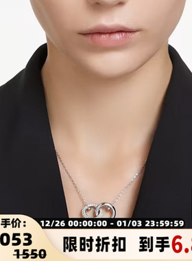 SWAROVSKI 秋冬女士白色简约时尚款项链银泰百货精品 301367