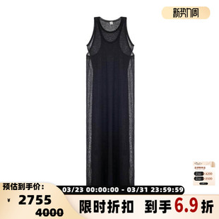 连衣裙 女士圆领背心裙无袖 银泰百货精品301574 春夏新款 TOTEME