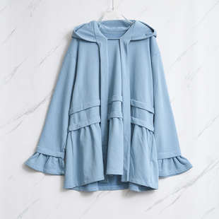 女士饰带荷叶边卫衣银泰百货 Maison 早秋款 Margiela 301596 MM6