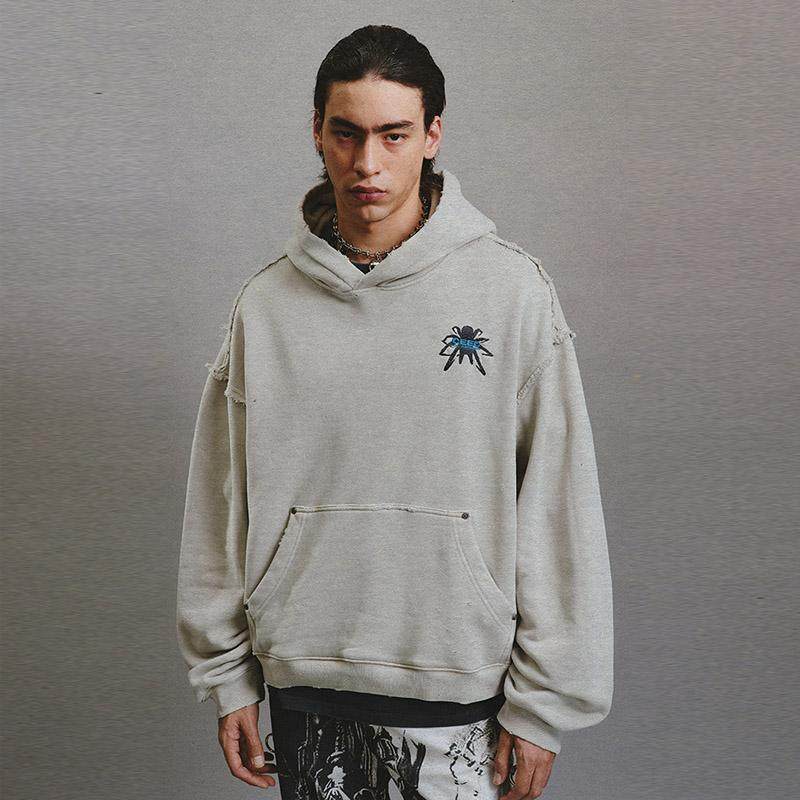 CEECLA2024秋新品复古连帽卫衣