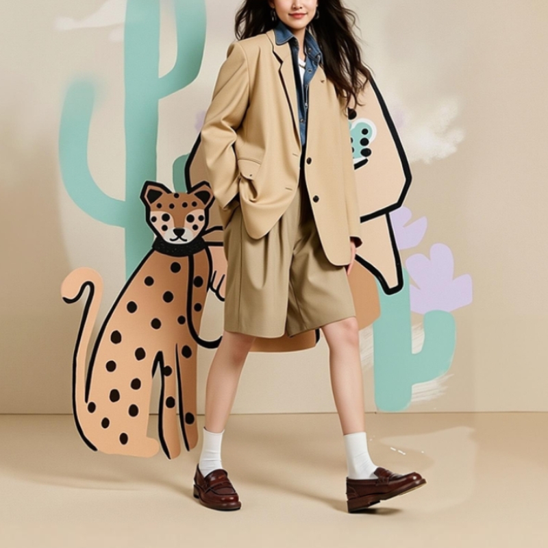 TOD‘s 英伦复古女式一脚蹬休闲商务乐福皮鞋银泰百货 301574