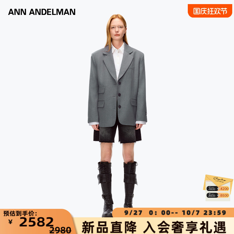 ANN ANDELMAN   25秋冬女士宽松版休闲西装银泰百货 301286