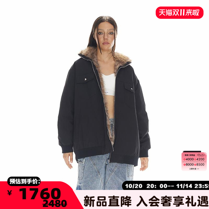 JACFLEURANT24秋冬女士毛呢外套
