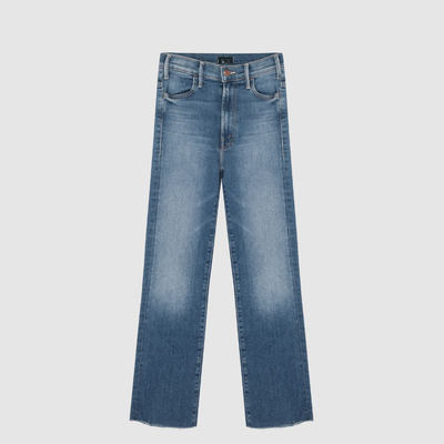 MOTHER 水洗女士休闲百搭直筒9分裤休闲牛仔裤银泰百货 301604