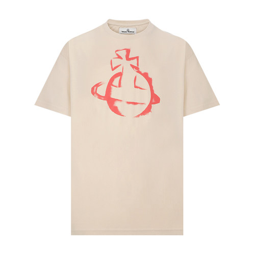 Vivienne Westwood/西太后 男女同款宽大印花短袖T恤银泰 300217