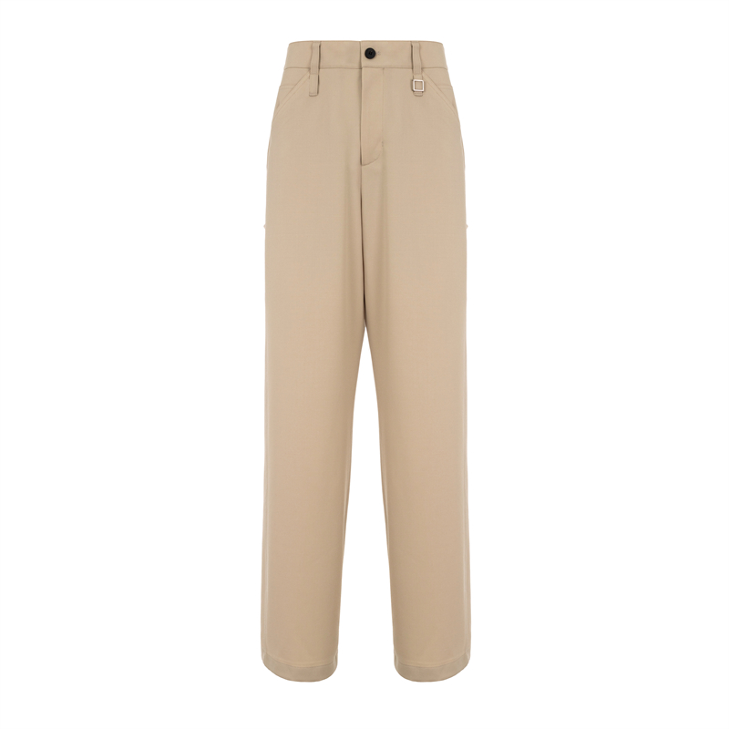 WOOYOUNGMI 春夏款男士羊毛纯色休闲西裤银泰百货精品 301574