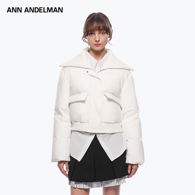 ANN ANDELMAN  秋冬女士毛织翻领羽绒服银泰百货 301286