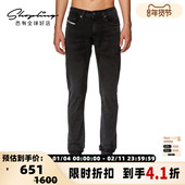 银泰百货精品 Diesel 301596 修身 牛仔裤 秋冬新款 男士