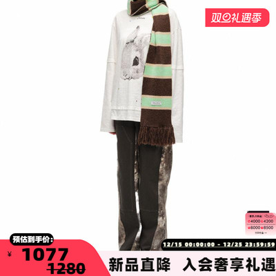 Alexiaandra星星兔子印花长袖T恤