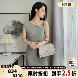 折扣 露背女士短款 ST.AGNI 不对称设计性感修身 连衣裙 春季