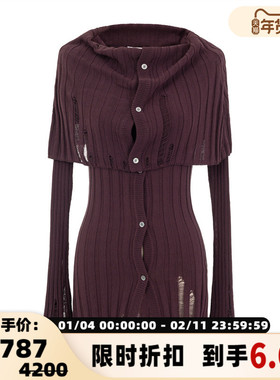 ACNE STUDIOS 春夏新款女士潮流修身针织开衫毛衣银泰百货301574