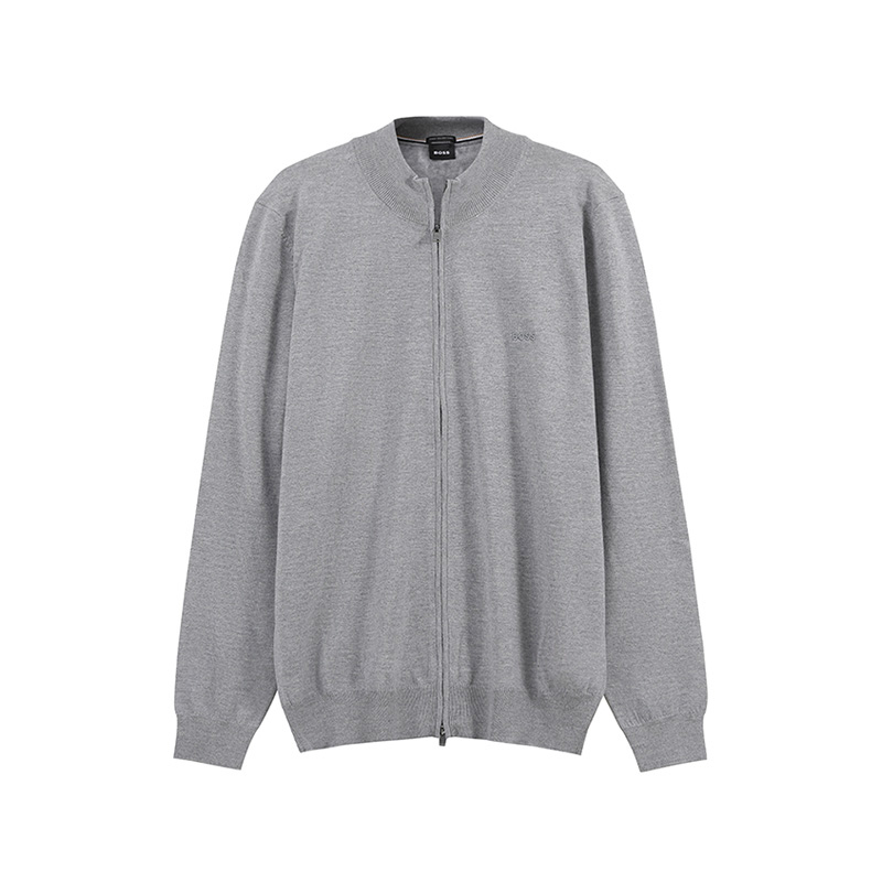 HugoBoss男士羊毛衫针织开衫