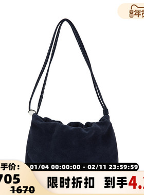 NOTHING WRITTEN秋冬女士真皮磨砂感腋下包斜挎包银泰百货