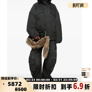 银泰百货 ACNE 裤 25秋冬女士棉质休闲工装 301574 STUDIOS