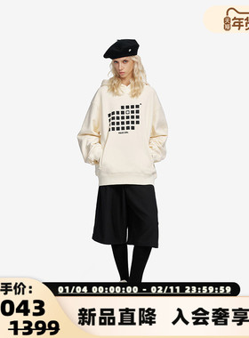 PROJECTJOIN 秋冬新款男女镶边休闲阔腿短裤银泰百货 300228