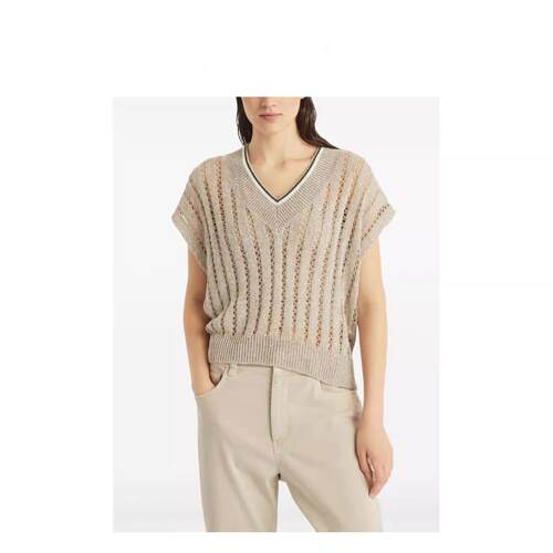 BC/Brunello Cucinelli 秋冬新款女士针织衫背心银泰 301574
