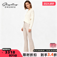 BC/Brunello Cucinelli 简约舒适女士直筒休闲裤银泰