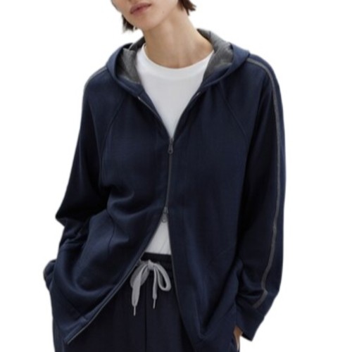 BC BRUNELLO CUCINELLI 春秋款女士休闲连帽卫衣夹克银泰 301574