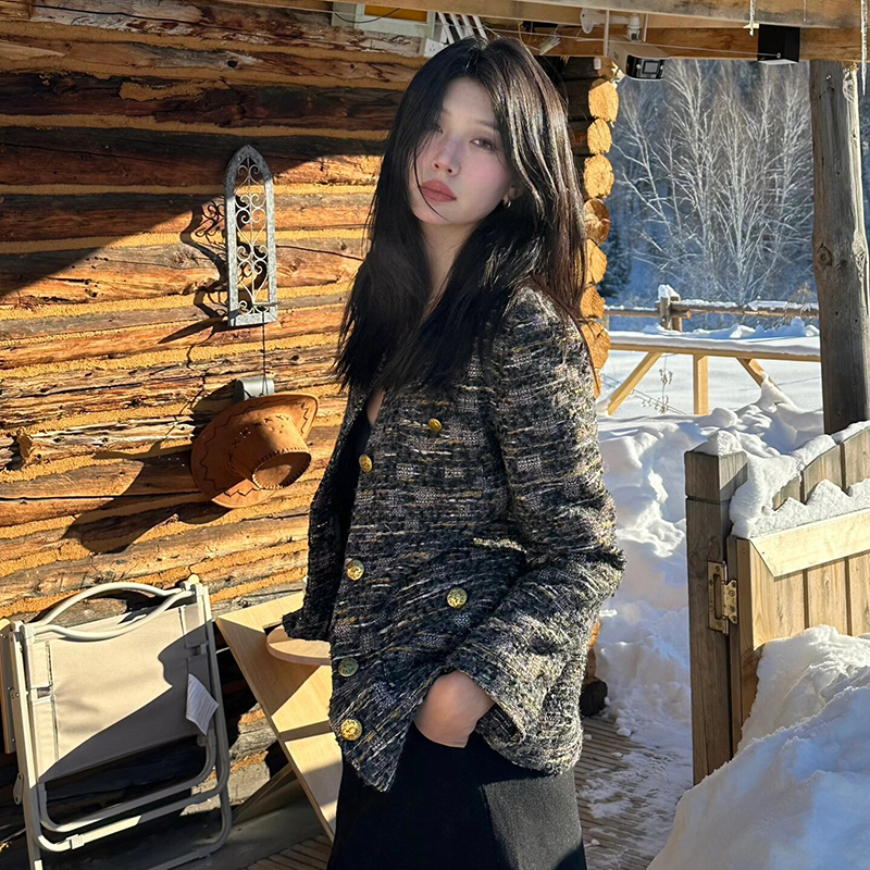 SHROENRO编织小香风外套