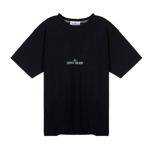 STONE ISLAND 春夏男士LOGO印花纯棉短袖T恤银泰百货 301574