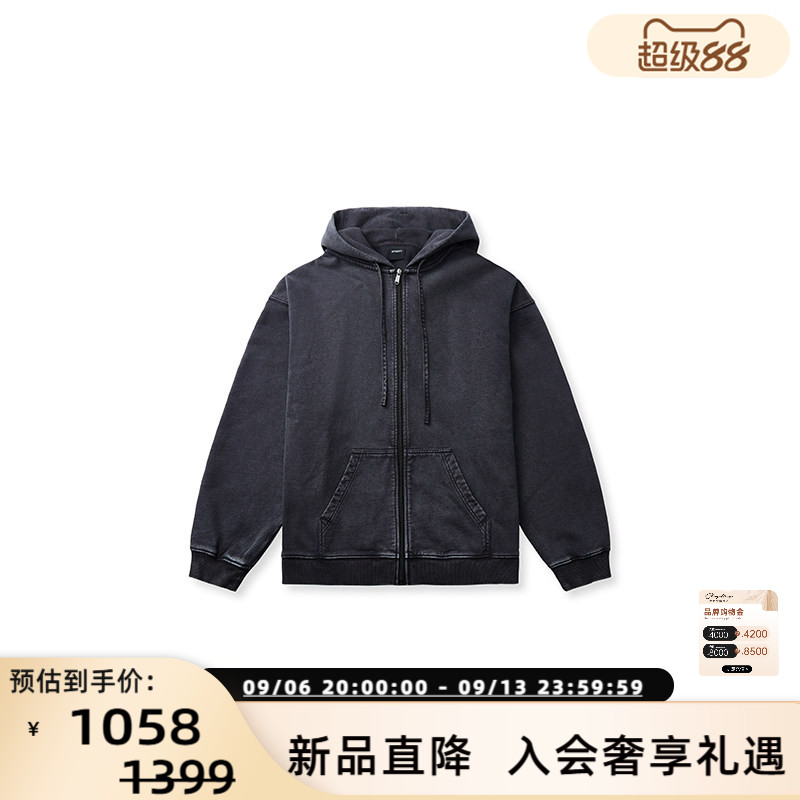 VETEMENTS26春夏新款数码印花水洗男女卫衣开衫 银泰百货 301446图片