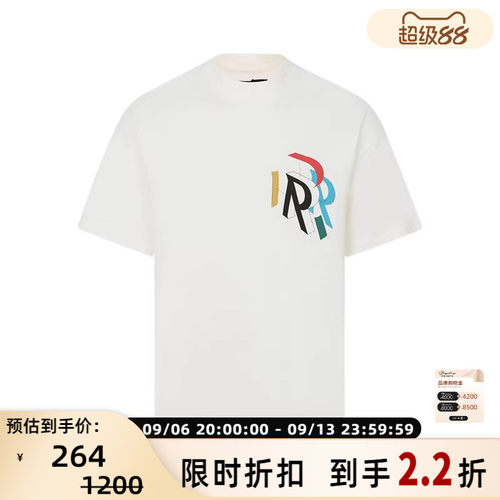REPRESENT男士圆领短袖T恤