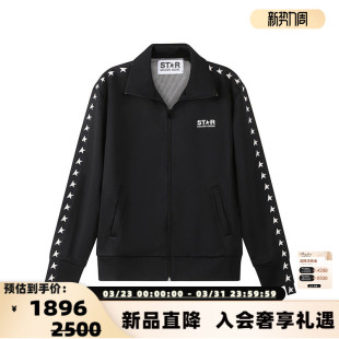 拉链卫衣银泰百货 Golden Star系列薄款 男士 300095 Goose黄金鹅