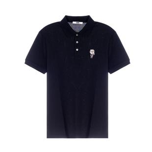 LAGERFELD 翻领短袖 KARL 24春夏男士 301574 POLO衫 银泰百货精品