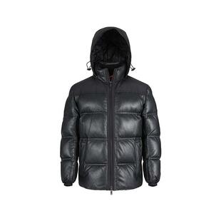 300095 宽松连帽保暖棉服皮衣银泰百货精品 Hugo Boss雨果博斯男士