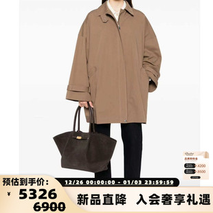 风衣外套银泰百货 女士宽松显瘦通勤中长款 301574 25新款 TOTEME