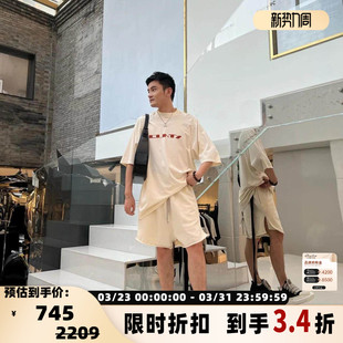 T恤银泰百货精品 RICK 中性字母印花上衣长袖 春夏款 301596 OWENS