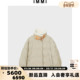 女士双排扣麂皮绒高领羽绒夹克银泰百货 设计师品牌 IMMI 300124
