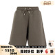 银泰百货精品 AMI 301574 男士 松紧腰宽松休闲短裤 PARIS 春夏新款