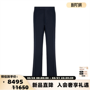 银泰百货精品 深蓝色商务休闲西裤 301574 Browne男士 Thom