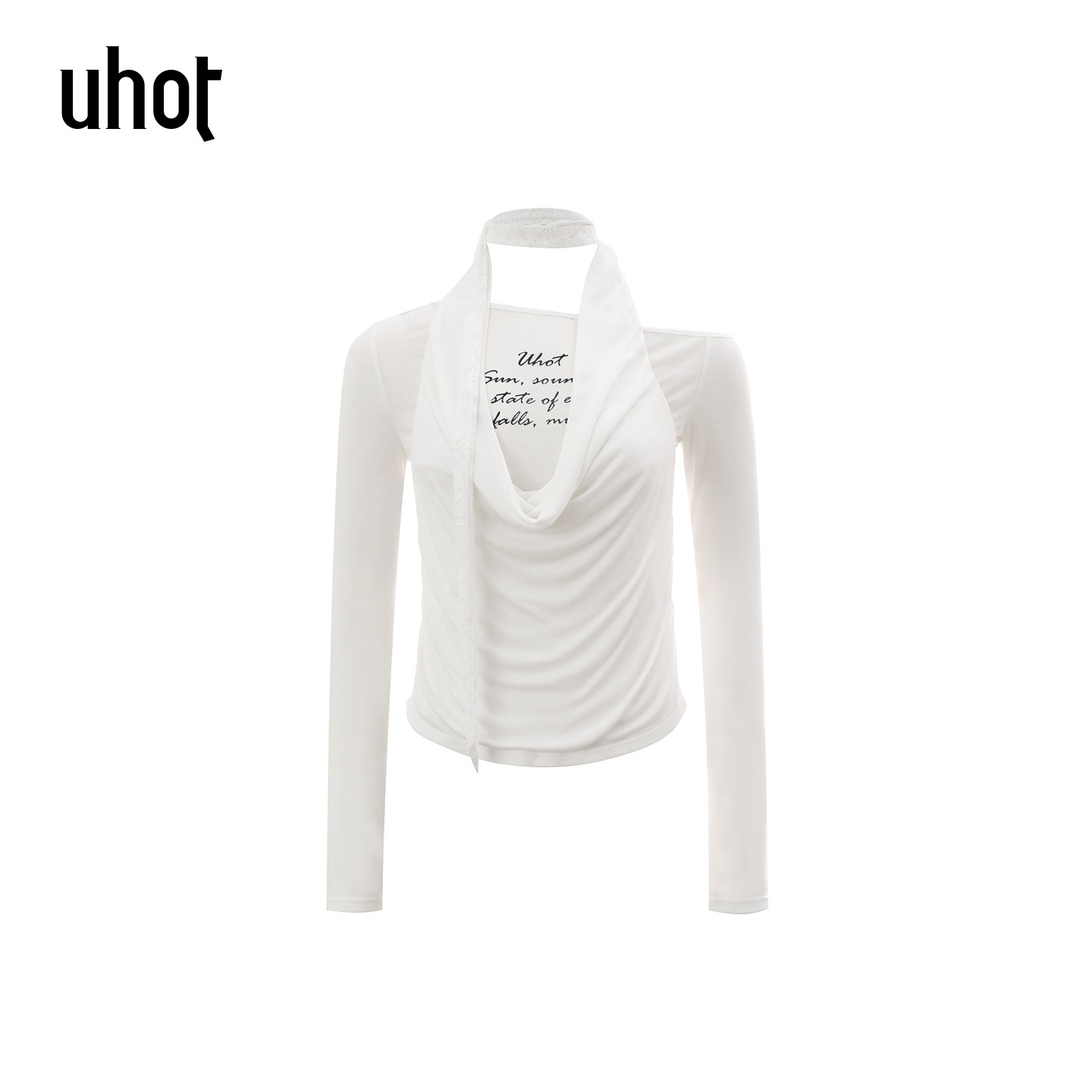 uhot诱货 2025秋冬女士羊毛混纺修身针织上衣银泰百货精品 301590,女装/女士精品,毛针织衫,淘宝优惠券,粉丝福利购,淘宝优惠卷