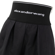 ALEXANDER WANG 春夏新款女士高腰休闲短裤银泰百货 301574