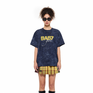 301261 女士星河灿烂印花短T恤 Alexia Sandra星河系列