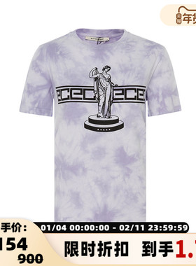 【折扣】ETRE CECILE 女士休闲字母logo图案设计短袖圆领上衣T恤