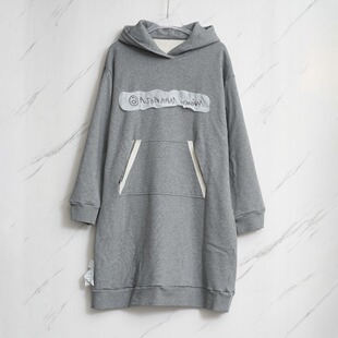 连帽卫衣银泰百货精品 MM6 女士长款 Maison 301596 Margiela