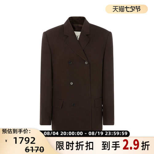 RECTO休闲时髦双排扣长袖上衣