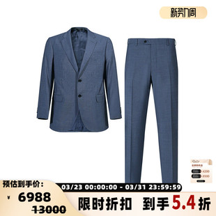 银泰百货 两粒单排扣商务西服套装 300095 男士 Armani阿玛尼EA