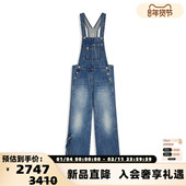 休闲裤 OPEN 银泰百货 女士时尚 背带牛仔裤 26春夏新款