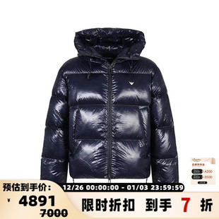 鸭绒连帽面包羽绒服银泰百货 秋冬男士 300095 Armani Emporio
