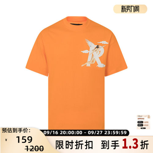 REPRESENT男士圆领短袖T恤