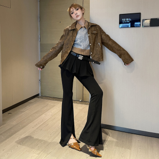 女士黑色两件套裙裤 SHRO 秋冬款 Ethos系列 301469 ENRO